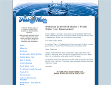 Tablet Screenshot of drinknwaterplus.com